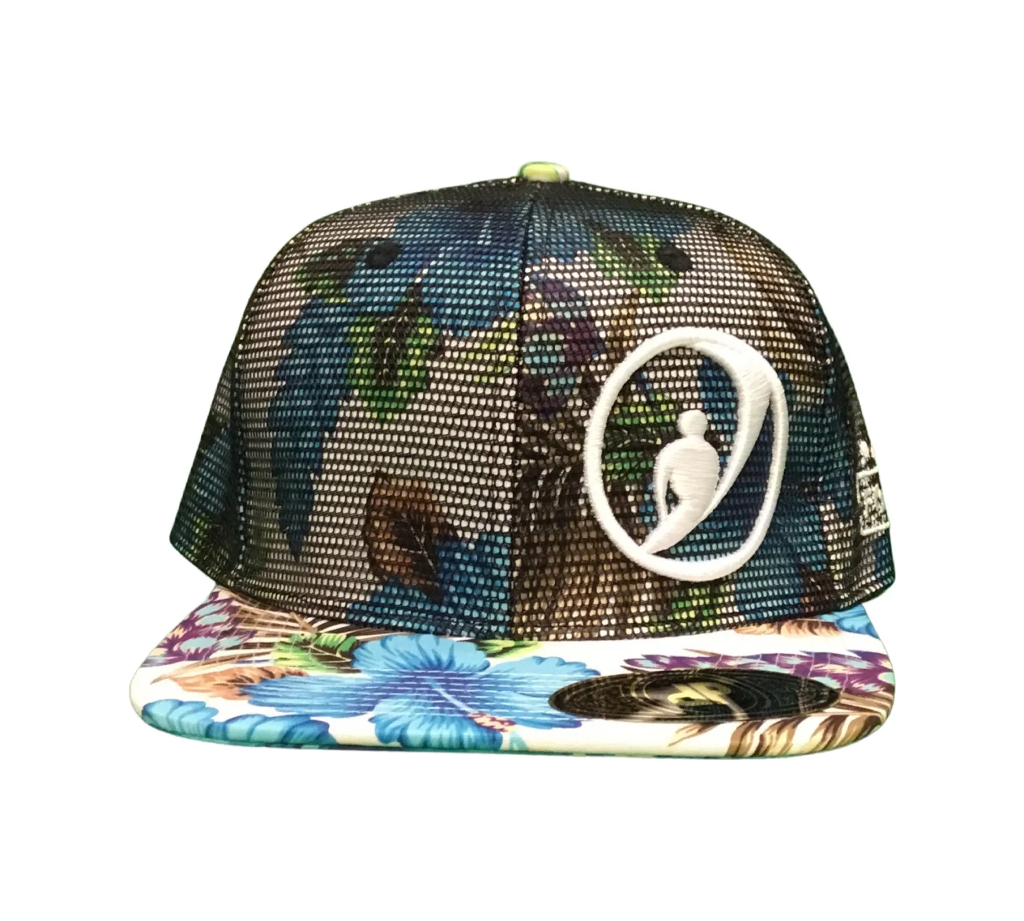 Foam Co Hat - Circle Logo/SideLogo Hawaiian Prints