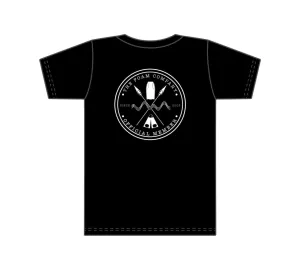 Foam Co: Official Member T-shirt (Black/ White Ink)