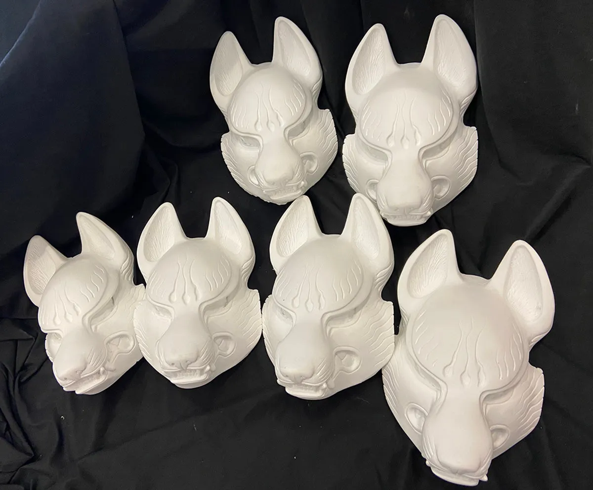 FOX MASK BLANK- READY TO SHIP