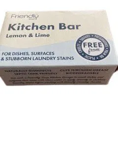 Friendly Soap -Kitchen Bar - Lemon and Lime