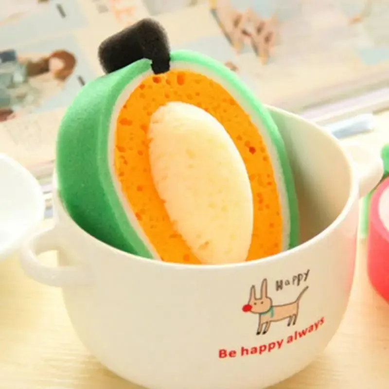 Fruity Exfoliating Bath Sponge Set