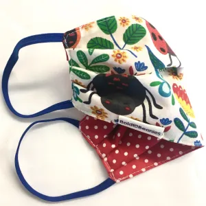 Fun Kids Surgical-Style Face Mask Bugs