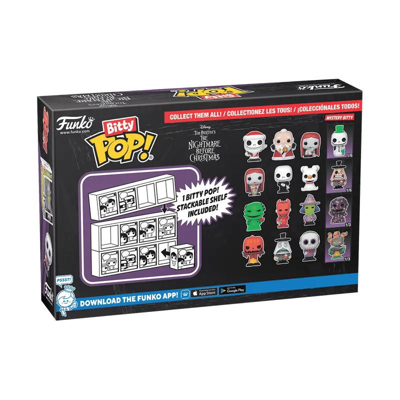Funko Bitty POP!: Disney The Nightmare Before Christmas -4 Pack Series 2 vinyl Figure
