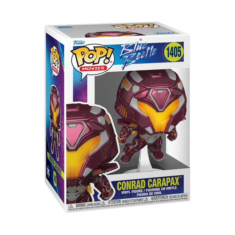 Funko POP! Heroes: DC - Blue Beetle Conrad Carapax Vinyl Figure