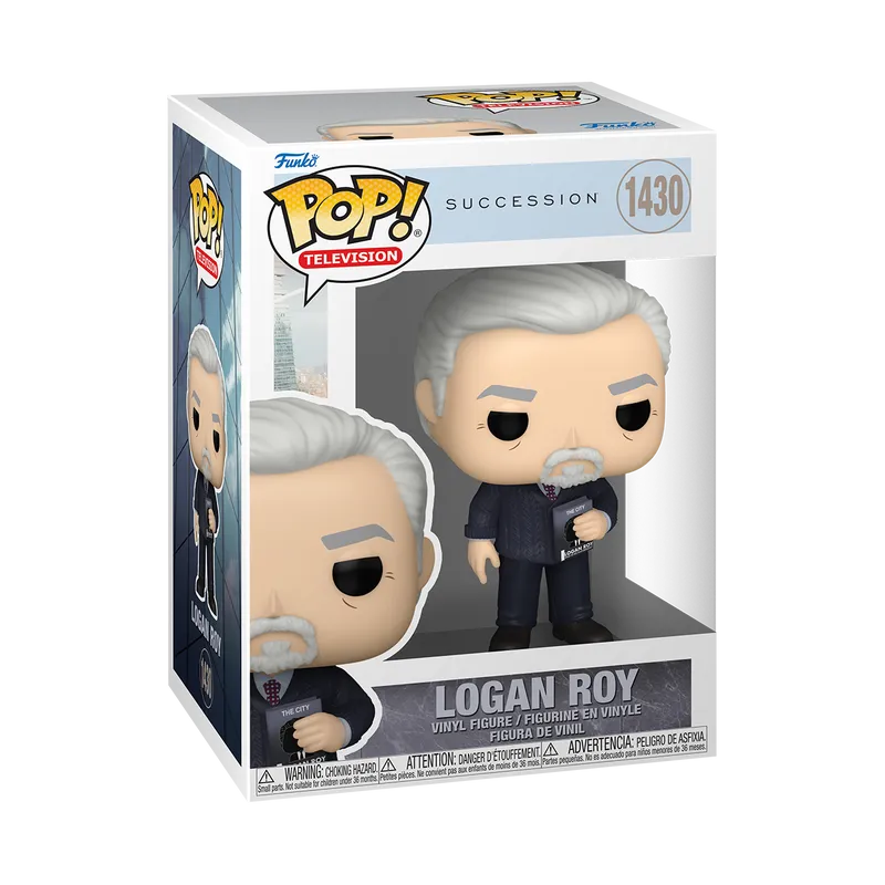 Funko Pop Television - Succession! Logan Roy Vinyl Figure