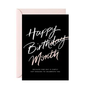 galina dixon | greeting card | happy birth month