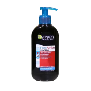 Garnier Pure draft Anti Blackhead Charcoal Cleansing Gel, 200ml