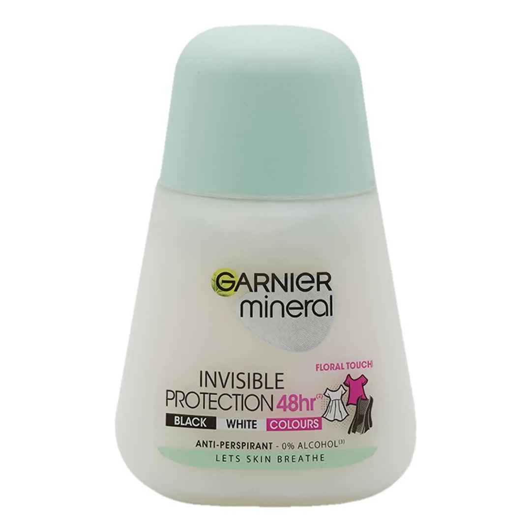Garnier Roll On Mineral Invisible Protection - Floral Touch BOTTLE 50ml
