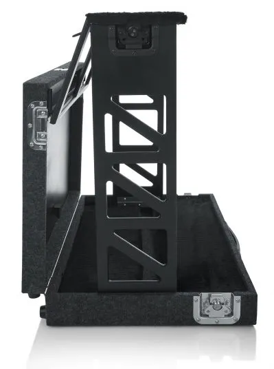 Gator GTRSTD4 Compact Rack Style Four Guitar Stand That Folds Into Case