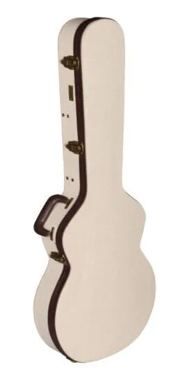 Gator GW-JM335 Semi-Hollow Electrics Deluxe Wood Case - Journeyman Burlap Exterior