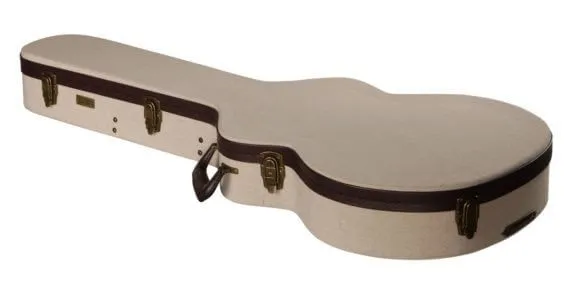 Gator GW-JM335 Semi-Hollow Electrics Deluxe Wood Case - Journeyman Burlap Exterior