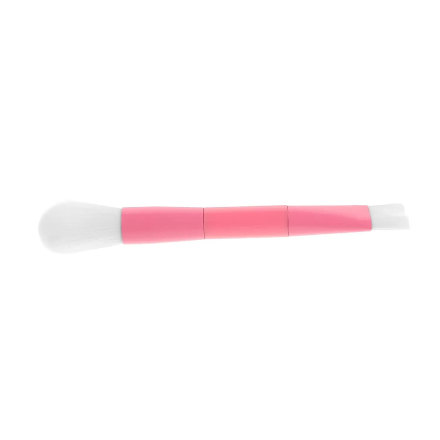 Gatuida U Shaped Nose Contour Brush Dual Ended Makeup Tool for Nose Shading Powder Application and Contouring Soft for Gentle Touch for Women Pink