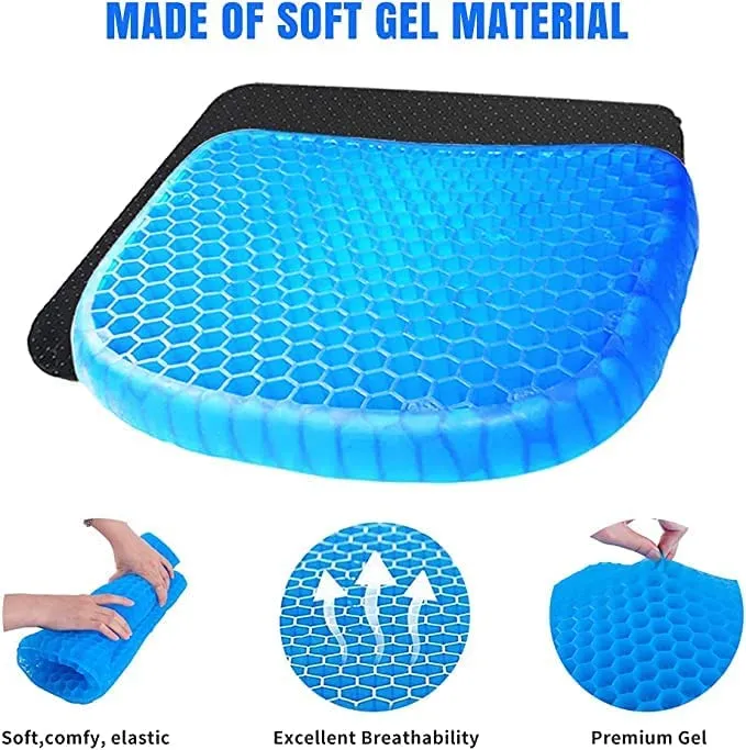 Gel Seat Cushion (Best for spine health)