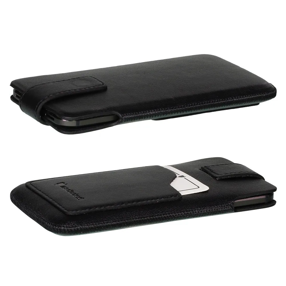 Genuine Leather Pouch Phone Case - Universal Size 5 (XL)