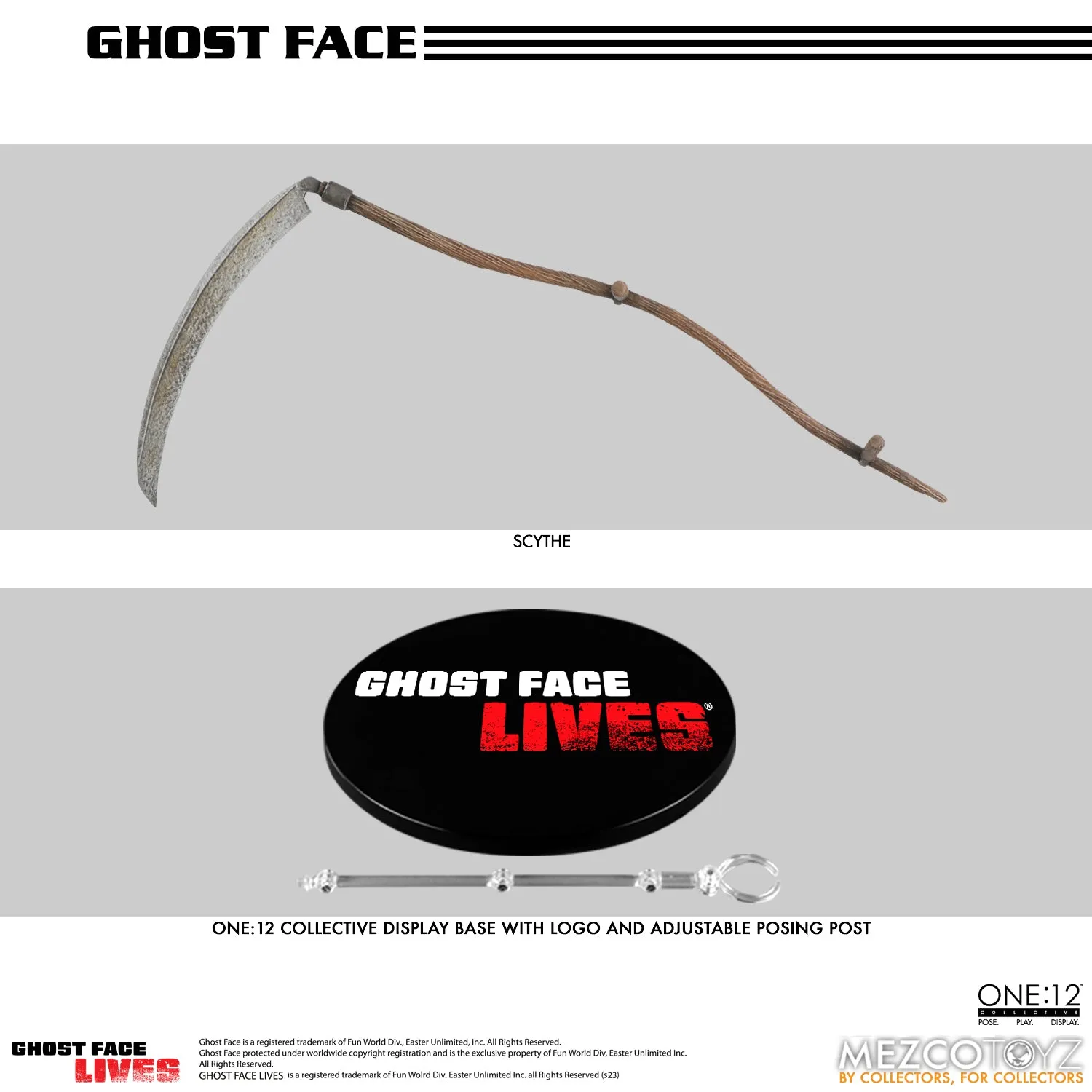 Ghost Face Scream One 12 Collective Action Figure Pre-order