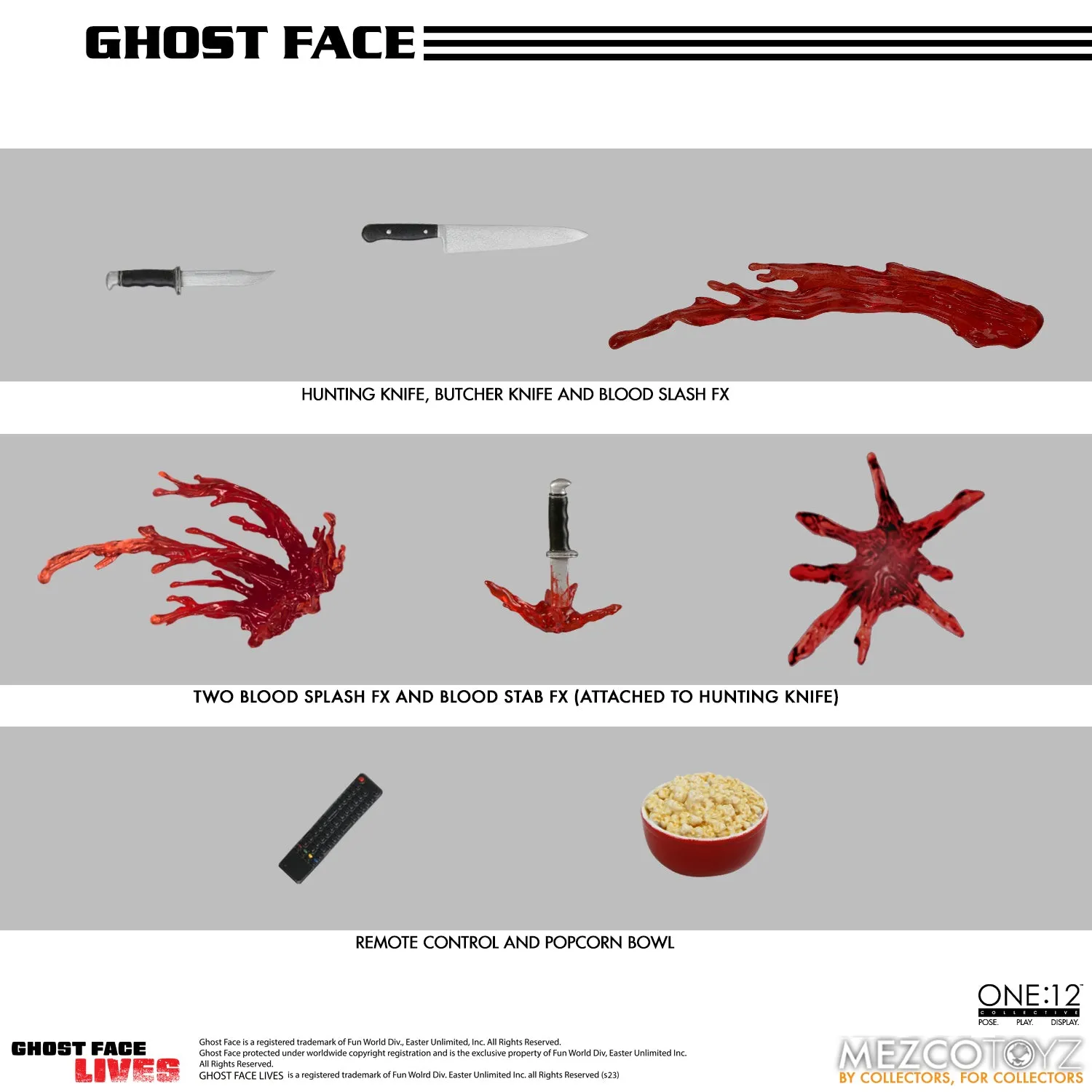 Ghost Face Scream One 12 Collective Action Figure Pre-order