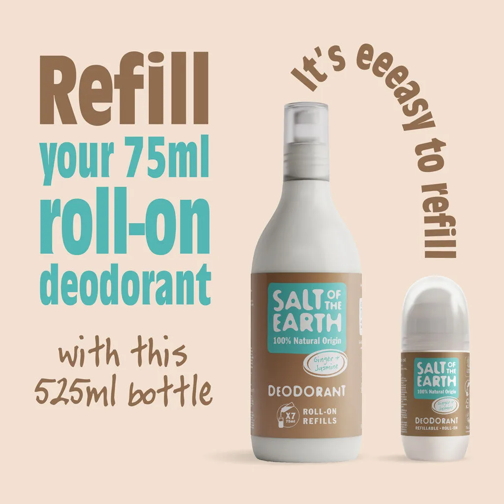 Ginger & Jasmine Roll-On Refill 525ML