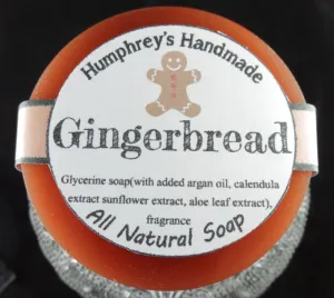 GINGERBREAD Soap | Nutmeg | Ginger | Cinnamon | Clove | Glycerin Christmas Soap
