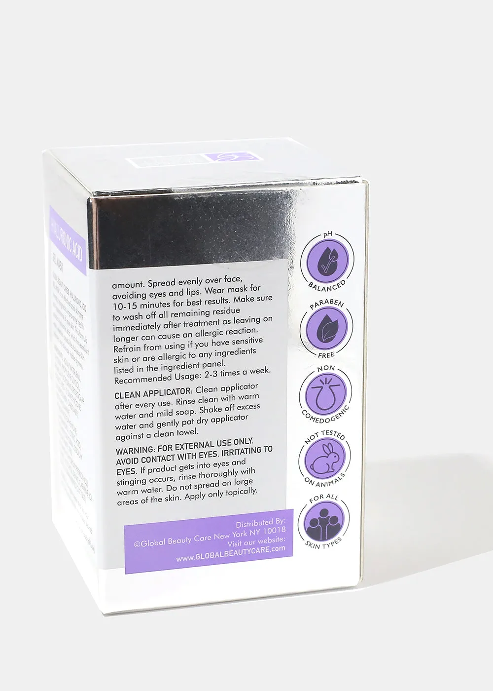 Global Beauty Care Hyaluronic Acid Gel Mask