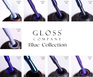 GLOSS Gel Polish Blue Collection Full  set of 9pcs