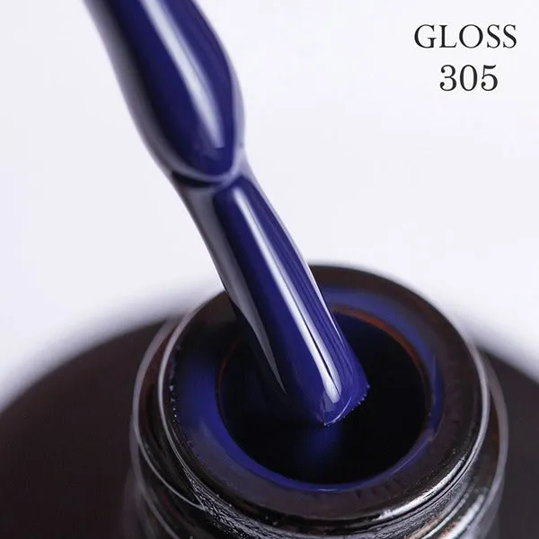 GLOSS Gel Polish Blue Collection Full  set of 9pcs