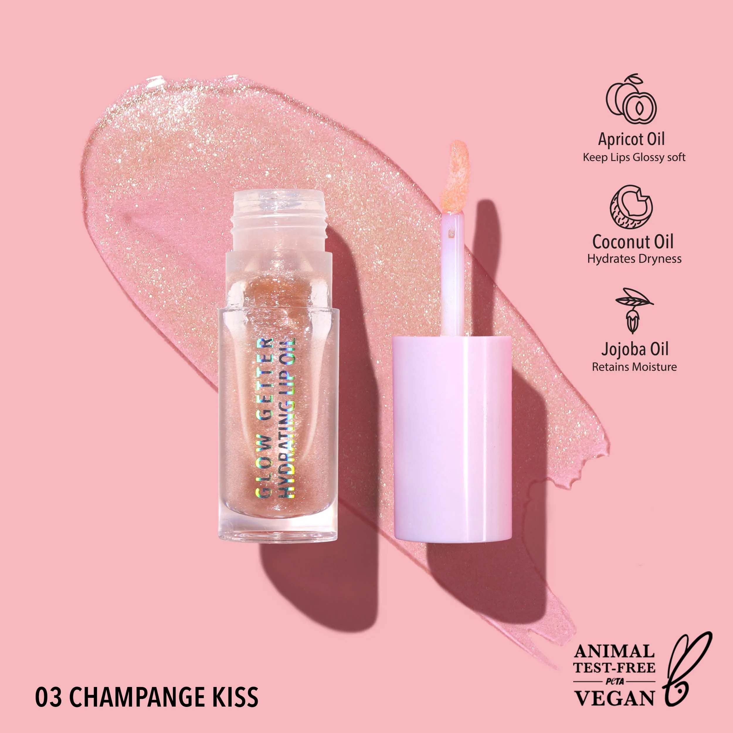Glow Getter Hydrating Lip Oils - Several Tints - RESTOCKED!