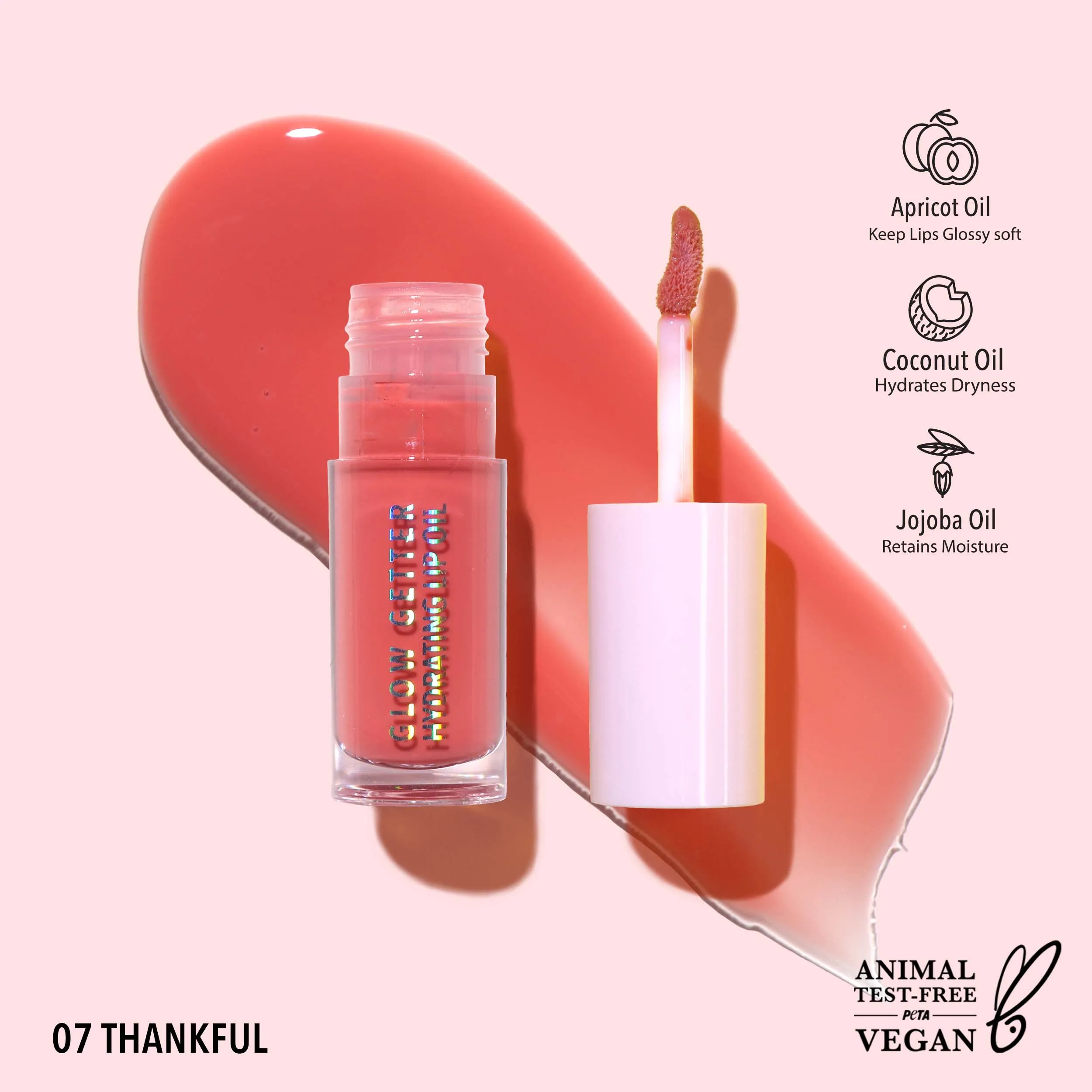 Glow Getter Hydrating Lip Oils - Several Tints - RESTOCKED!