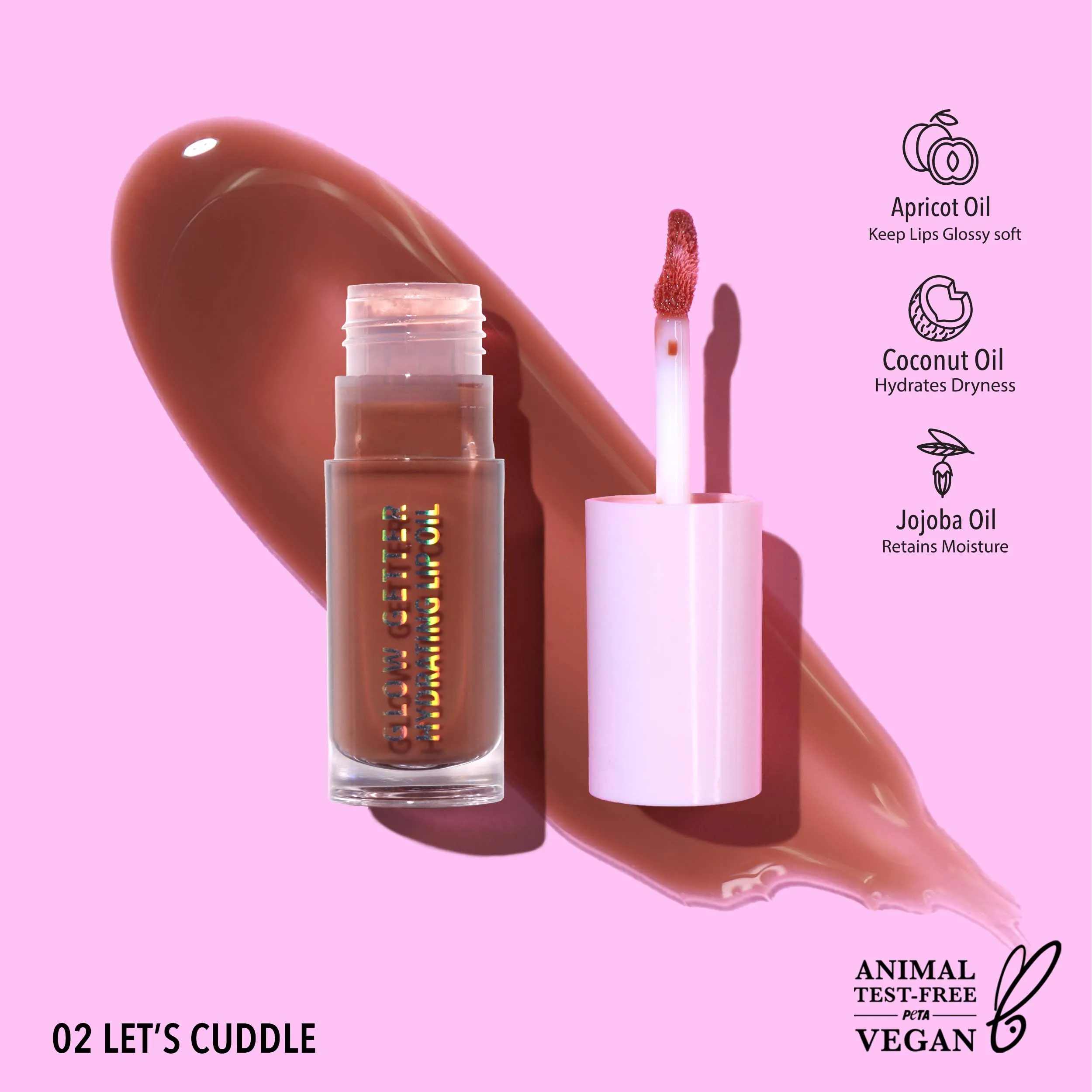 Glow Getter Hydrating Lip Oils - Several Tints - RESTOCKED!
