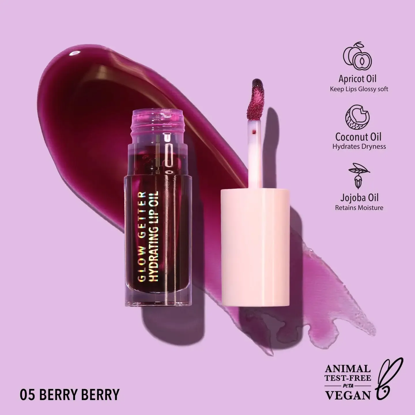 Glow Getter Hydrating Lip Oils - Several Tints - RESTOCKED!