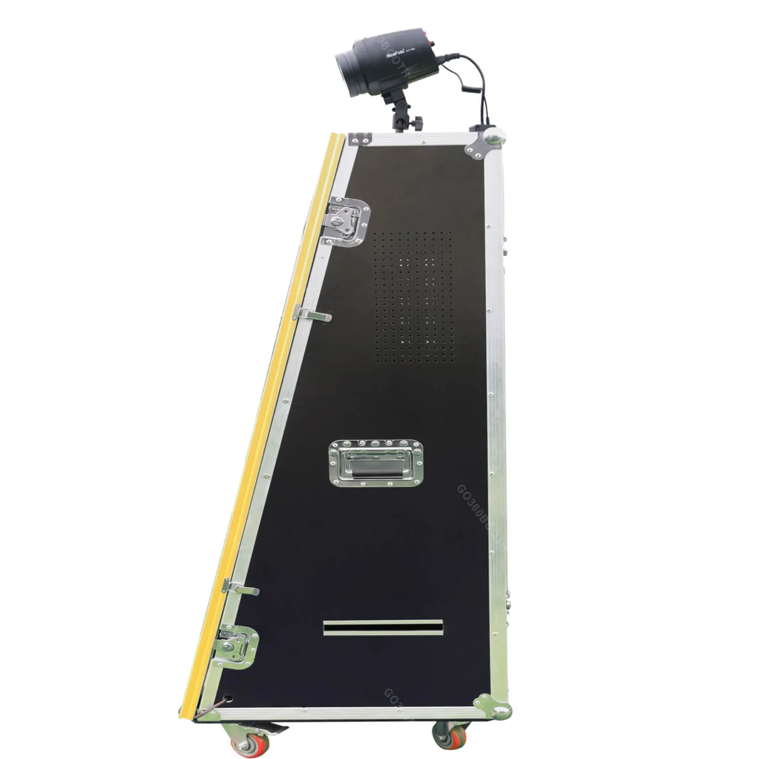 GO360BOOTH M65F 65“ Magic Mirror Photo Booth With Flight Case-55" Touch Screen-Flash Lamp