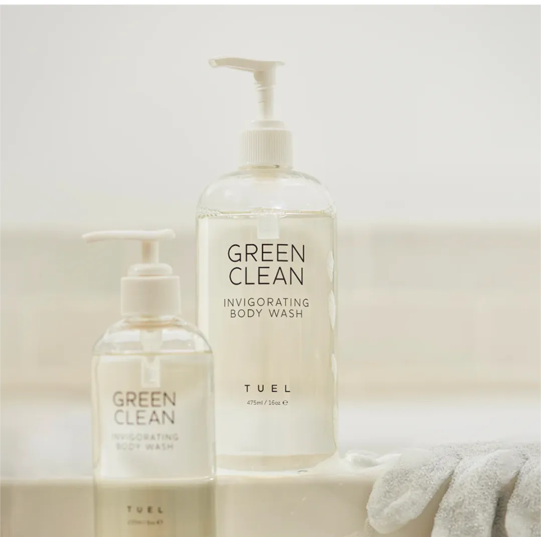 GREEN CLEAN INVIGORATING BODY WASH 16 OZ