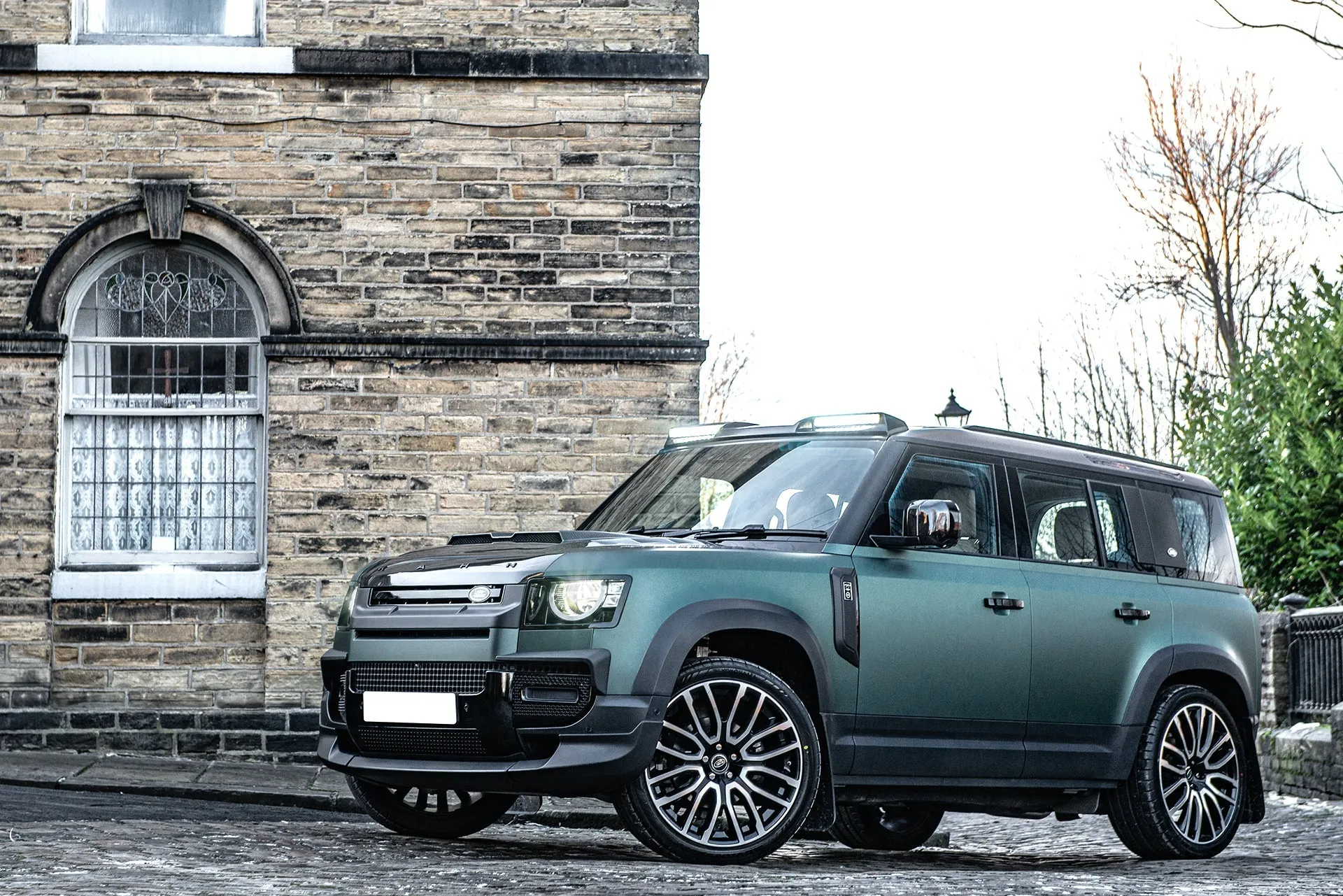 Green Exterior & Conversions for Land Rover Defender 110