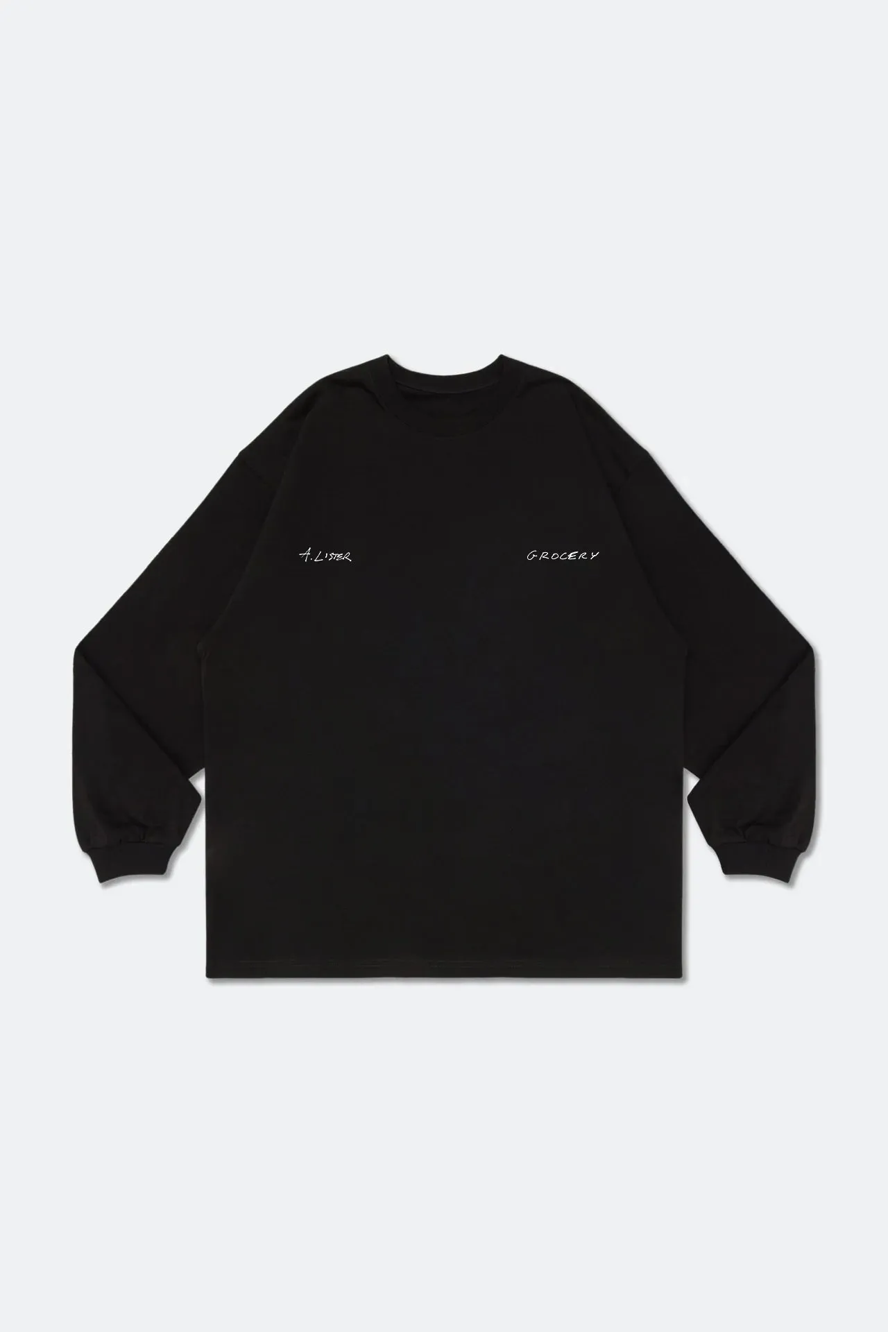 GROCERY GOLDEN BALLS LONG TOP / BLACK BY ADAM LISTER