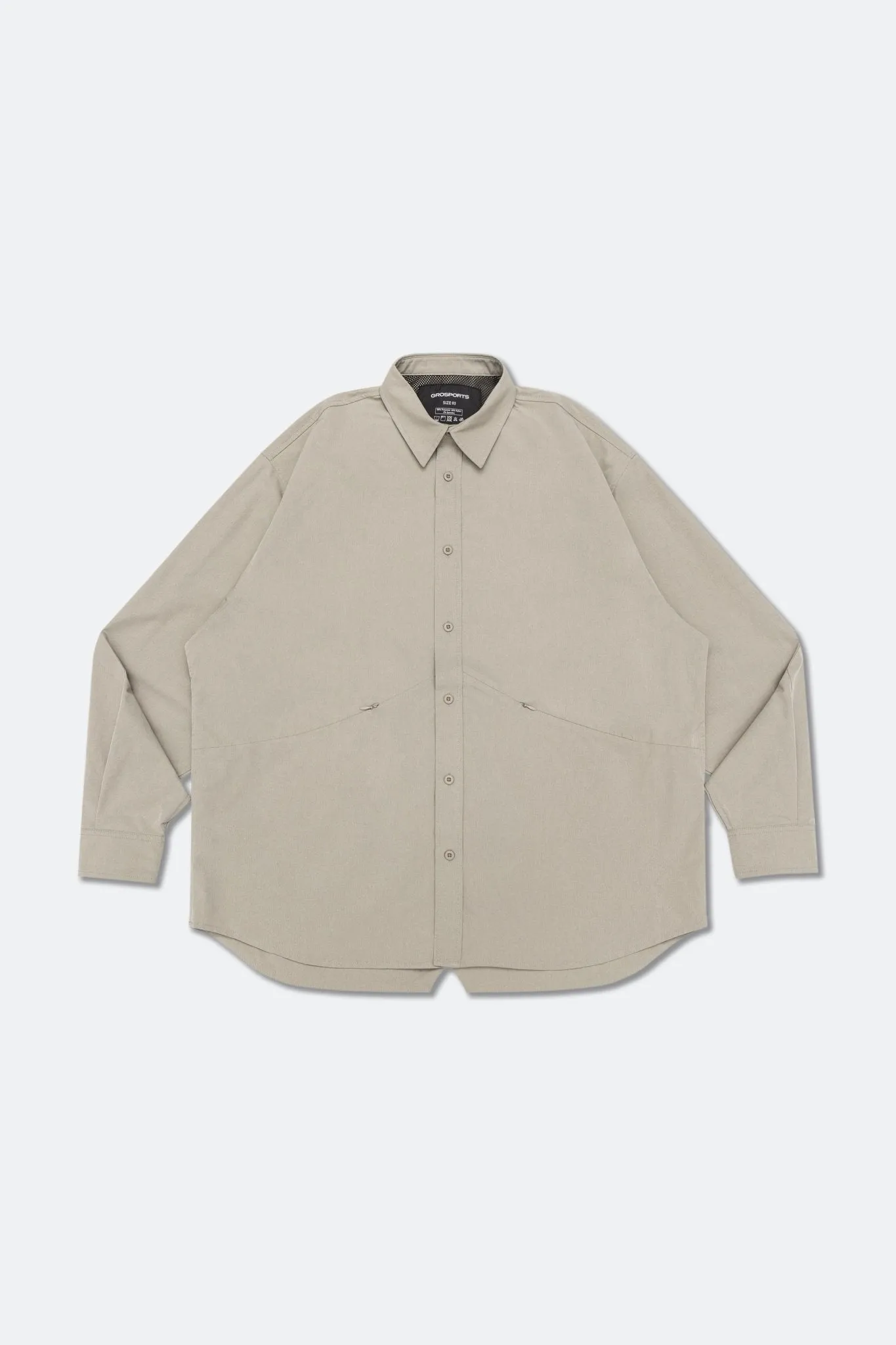GROSPORTS UTILITY SHIRT/ SAND