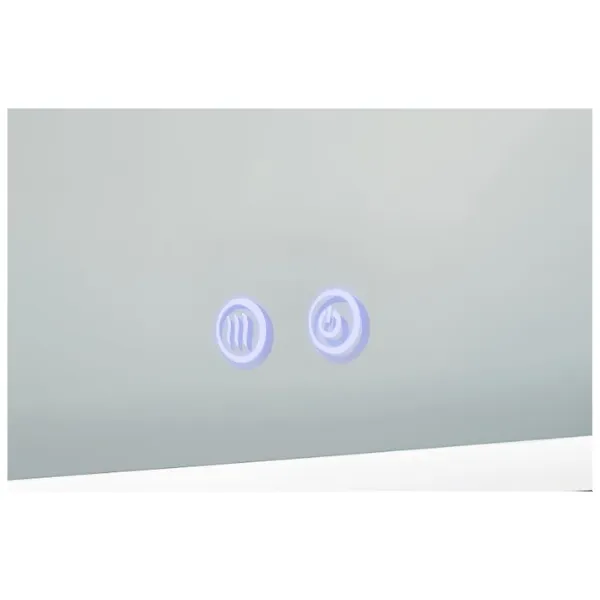 Gunmetal Framed LED Mirror | Demister | 600*800MM | 3 Colour Choices