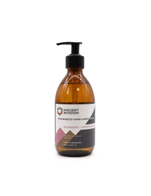 Hand & Body Wash - Hindbær & Granatæble