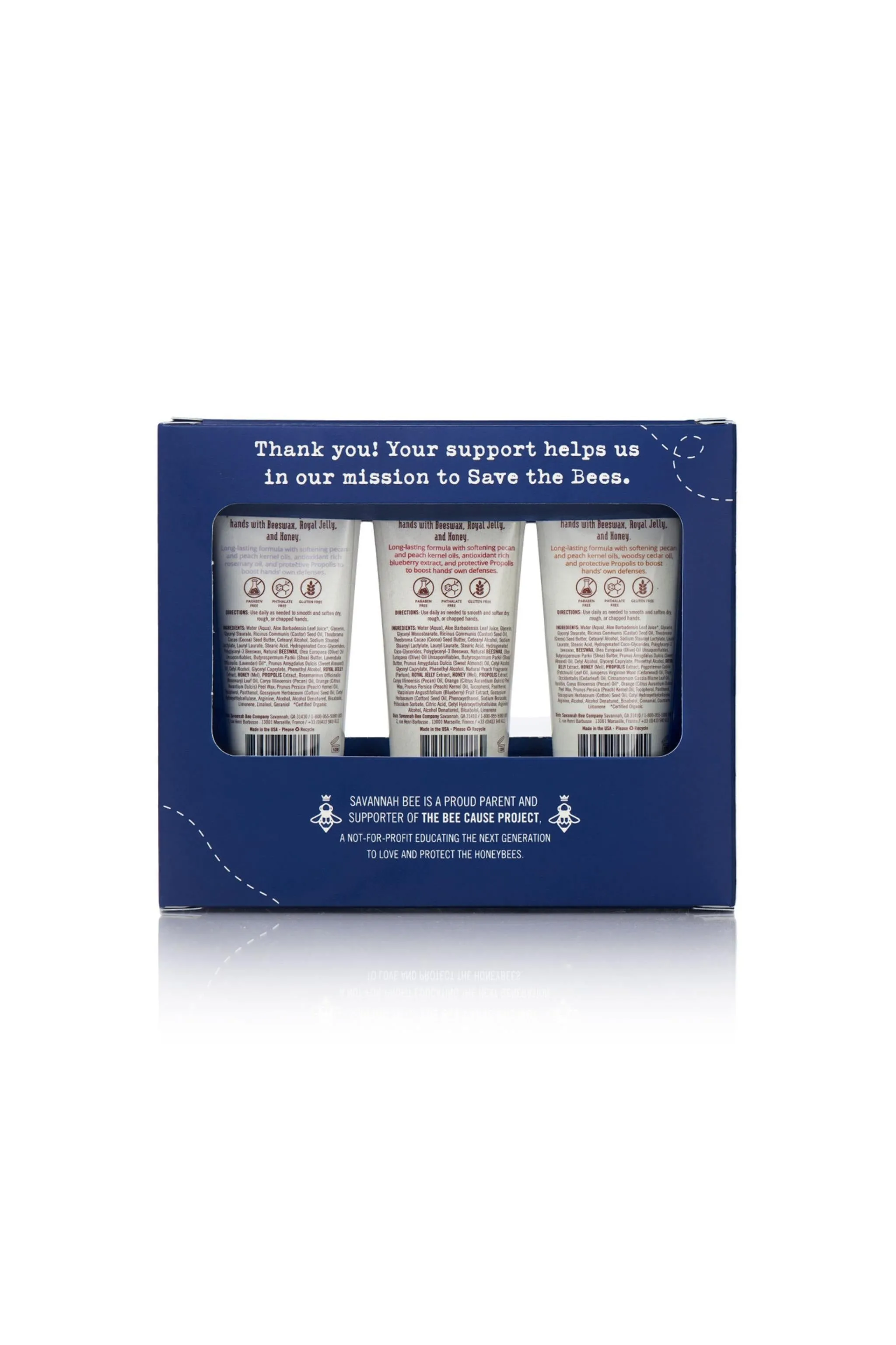 Hand Cream Tube Trio