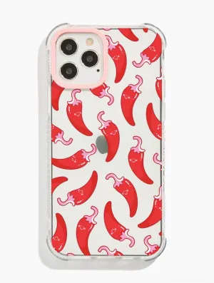 Happy Chilli Peppers Shock iPhone Case