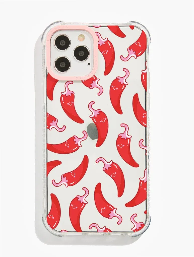Happy Chilli Peppers Shock iPhone Case