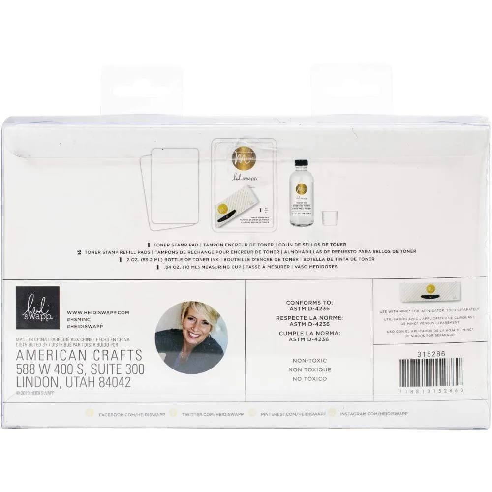 Heidi Swapp Minc Toner Stamping Kit 5/Pkg