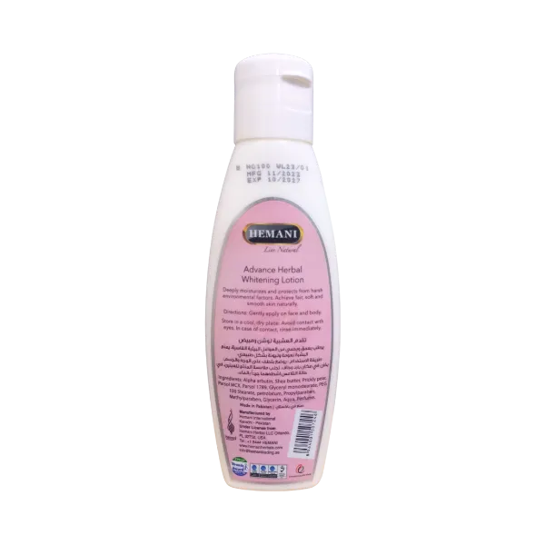 Hemani Advance Herbal Whitening Face & Body Lotion 100ml