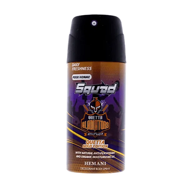 Hemani Squad Quetta Gladiators Deodorant Body Spray 150ml