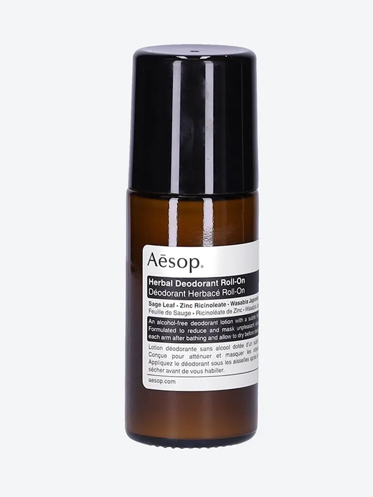 Herbal deodorant roll-on