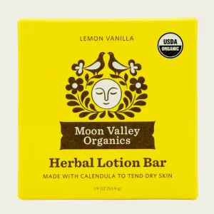 Herbal Lotion Bar - Lemon Vanilla