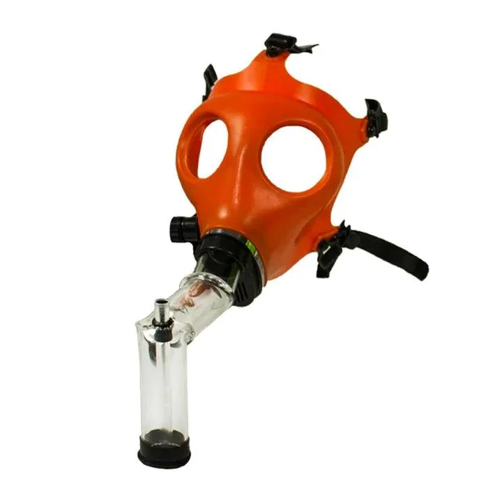 Herbies Acrylic | Gas Mask Waterpipe