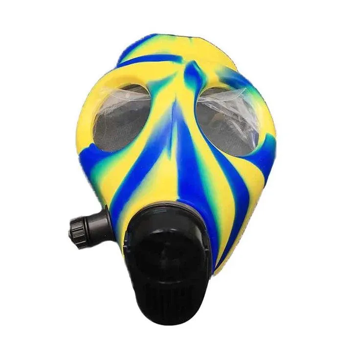 Herbies Acrylic | Gas Mask Waterpipe