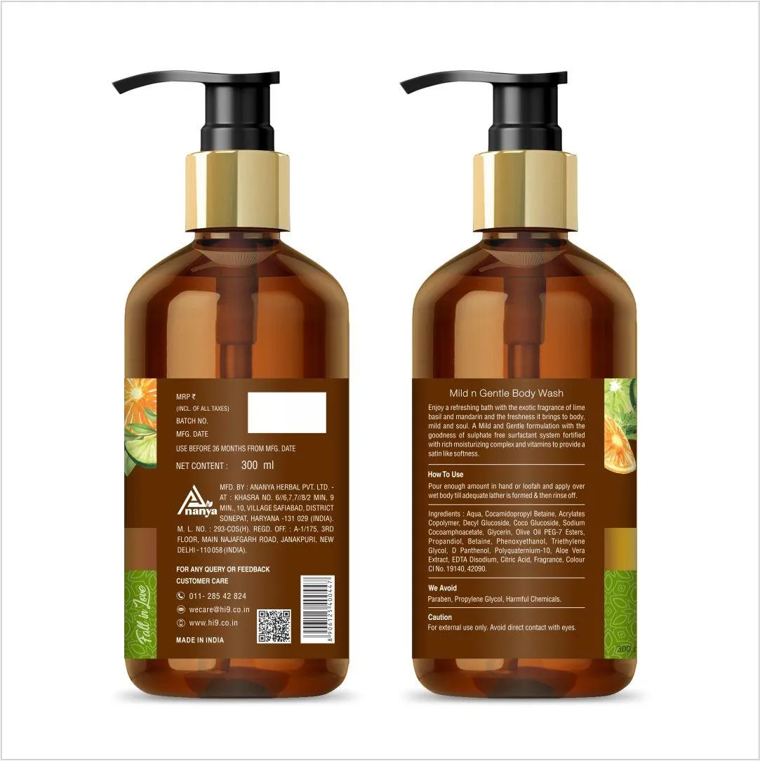 Hi9 Mild N Gentle Body Care | 300ml