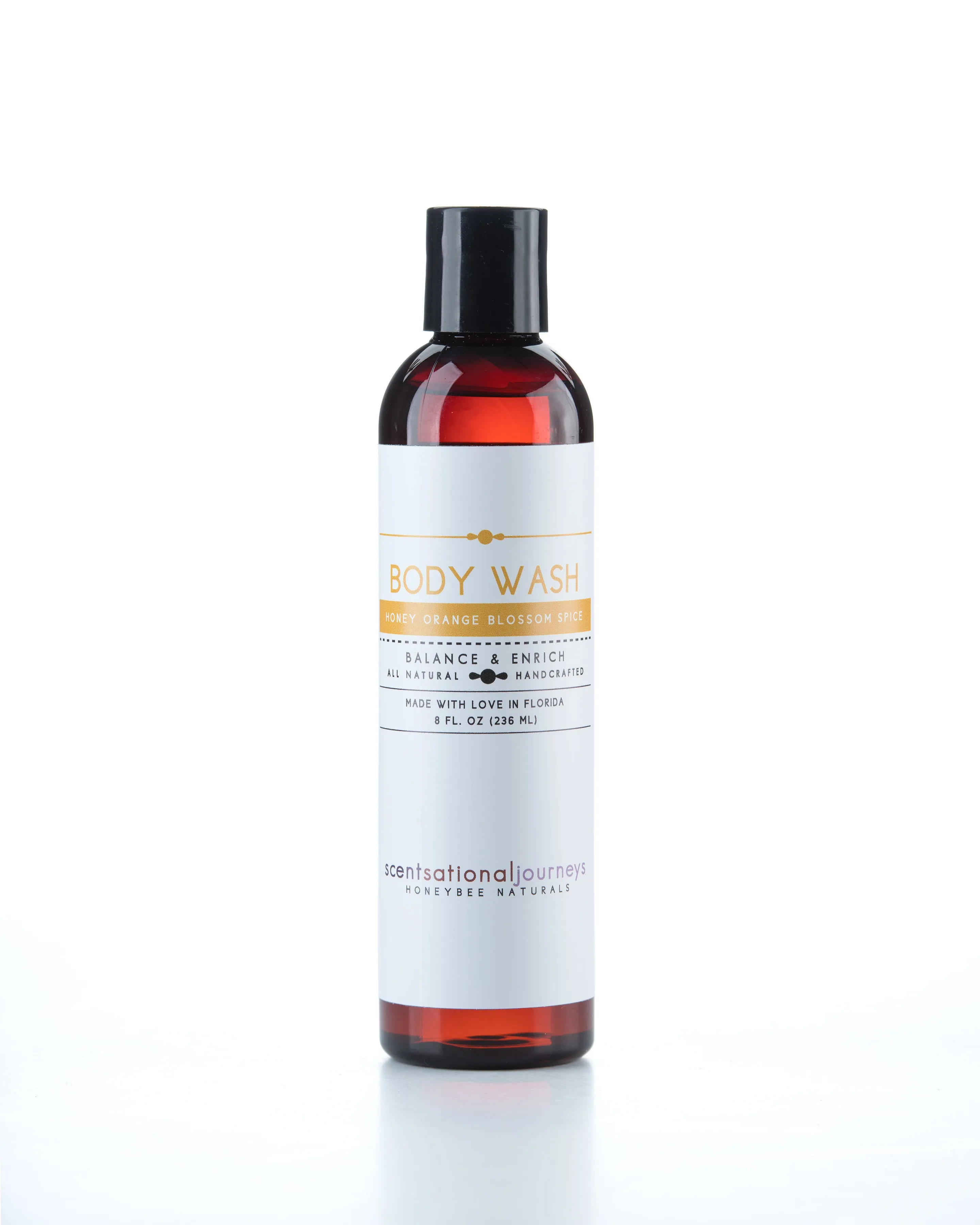 Honey Orange Blossom Spice Omega-3 Hemp & Aloe Cleansing Body Wash
