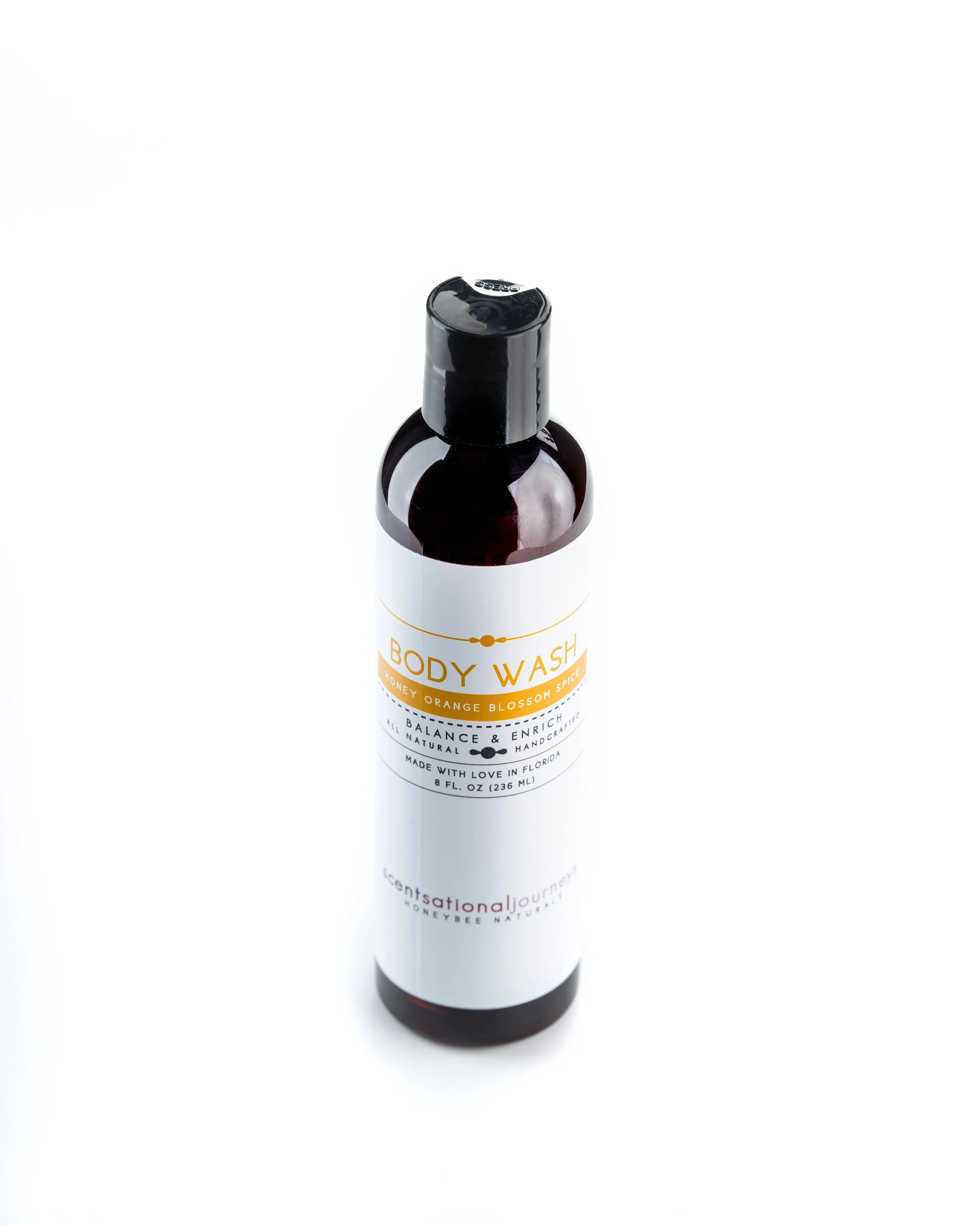Honey Orange Blossom Spice Omega-3 Hemp & Aloe Cleansing Body Wash