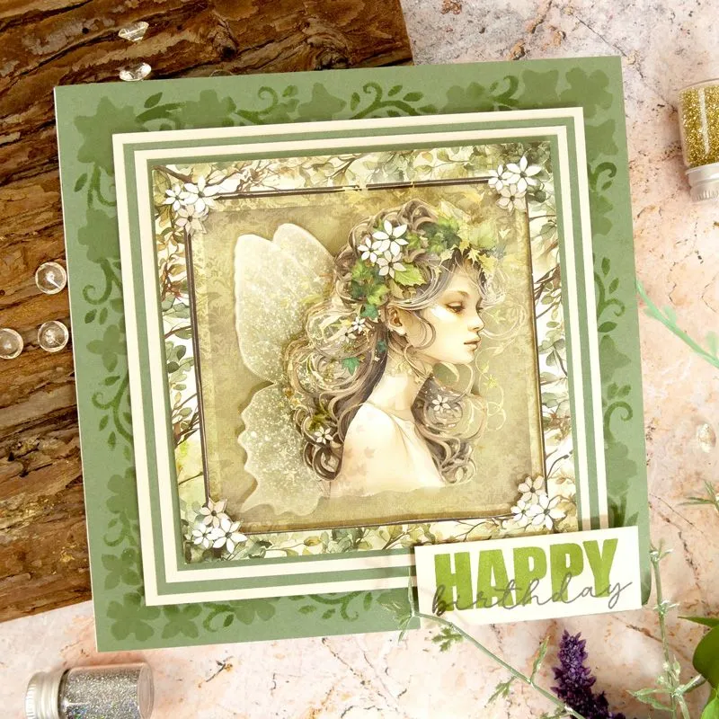 Hunkydory For the Love of Masks - For the Love of Masks - Pretty Petals Frame & Background*